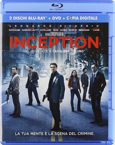 Blu ray inception dischi - inception, +