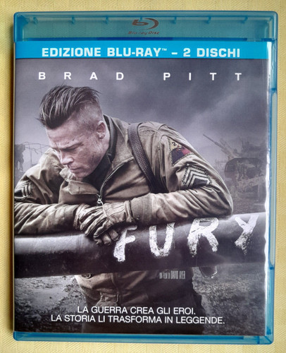 Brad pitt fury - pitt:, (2014)