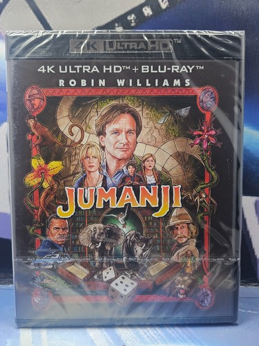 Jumanji ultra blu ray - jumanji, hd