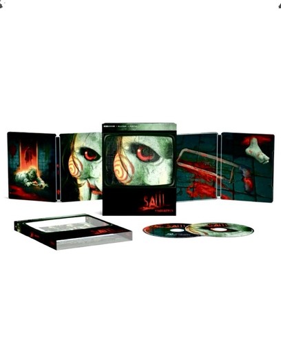 Saw blu ray c limited - 4k+blu-ray+d/c,